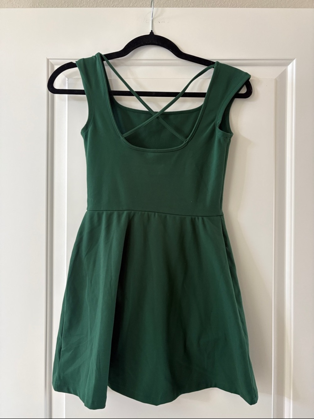 wild fable Dark Green dress (with built in shorts)